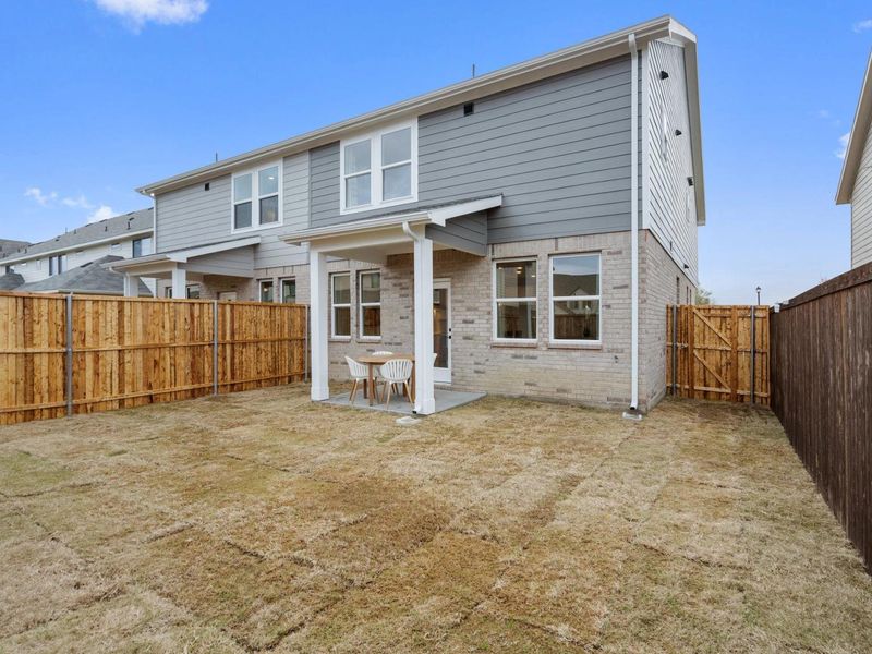 Representative exterior details of a home built from the The Wake C by Davidson Homes LLC in Lake Park Villas, Wylie (Image 3). Representative exterior details of a home built from the The Wake C by Davidson Homes LLC in Lake Park Villas, Wylie (Image 3).