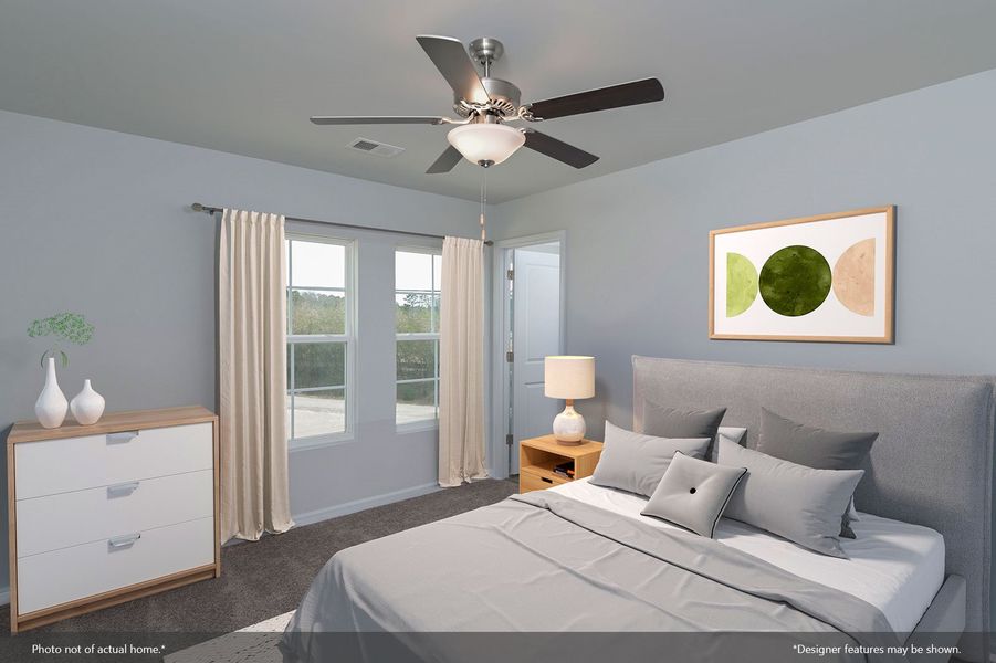 Furnished interior view inside a new home in Padgett Commons, Hopkins (Image 7). Furnished interior view inside a new home in Padgett Commons, Hopkins (Image 7).