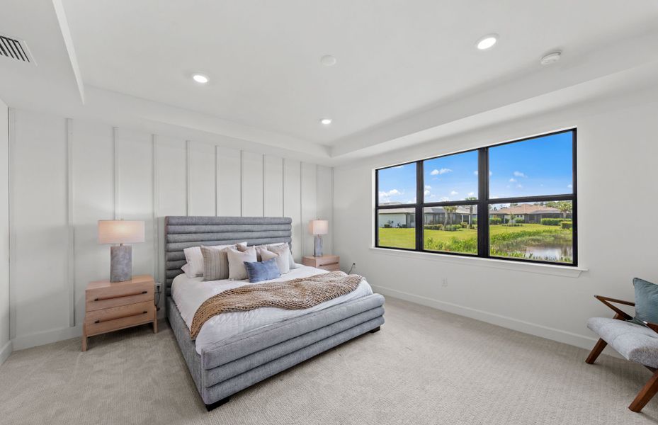 Furnished interior view inside a new home in Arbor Oaks, North Port (Image 16).
