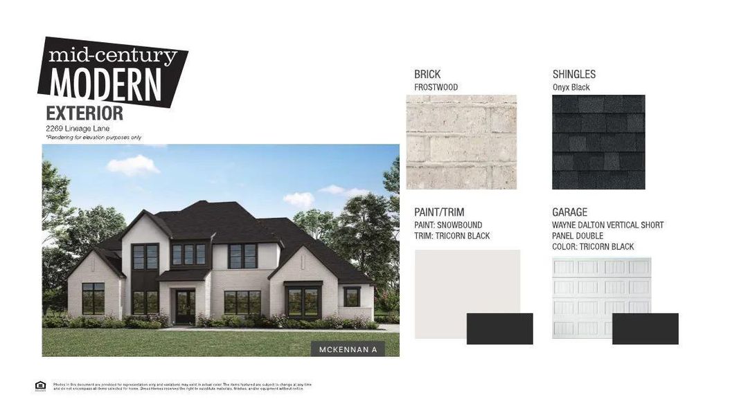Sample of building materials used in homes in Hilltop Ranch, Leander (Image 4).