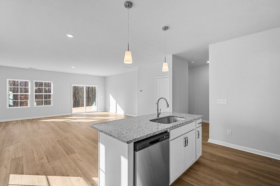 Furnished interior view inside a new home in Fieldstone, Lexington (Image 10). Furnished interior view inside a new home in Fieldstone, Lexington (Image 10).