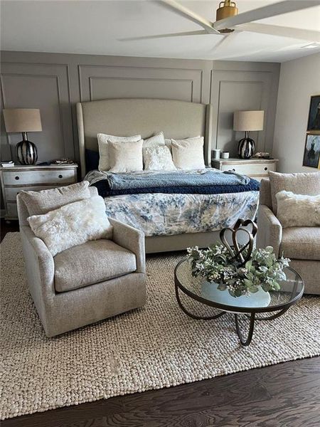 Furnished interior view inside a new home in , Cumming (Image 26).