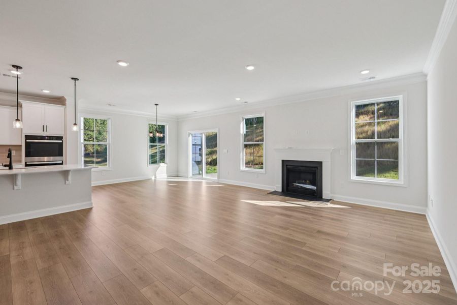 Spacious, unfurnished interior of a new home in Falls Cove, Troutman (Image 15).