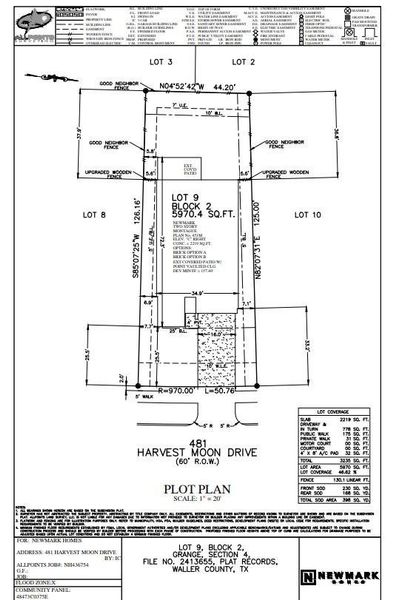 Homesite located in the most north section in Grange. Section 5 Homesite located in the most north section in Grange. Section 5