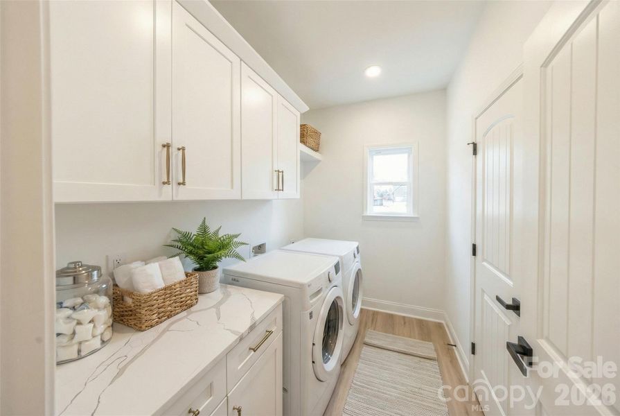 Furnished interior view inside a new home in , Salisbury (Image 14).