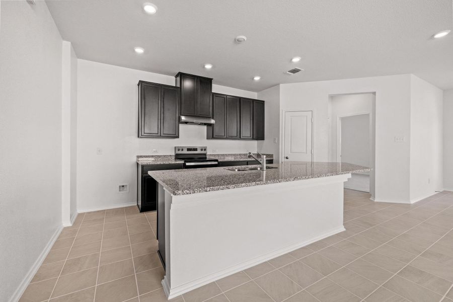 Furnished interior view inside a new home in Sonterra - Cool Water, Jarrell (Image 7).