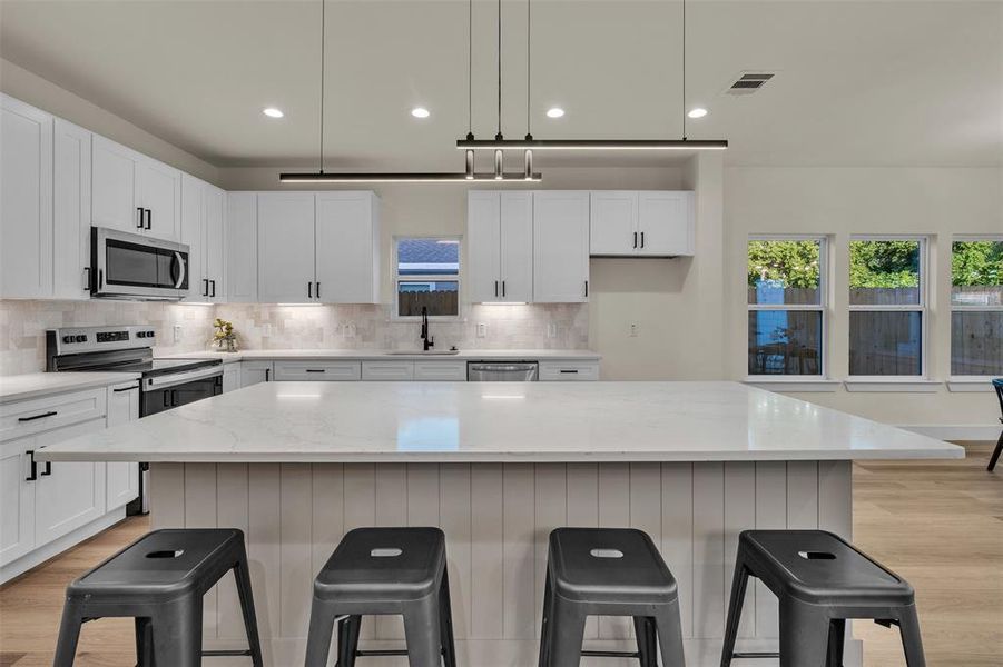Furnished interior view inside a new home in , Fort Worth (Image 15).
