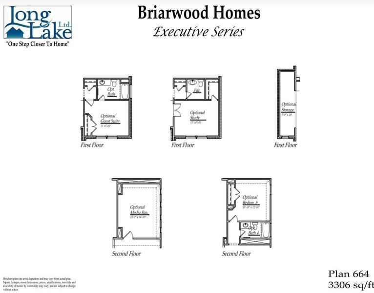 2D floor plan layout of this home in Bradbury Forest, Spring, TX (Image 4).