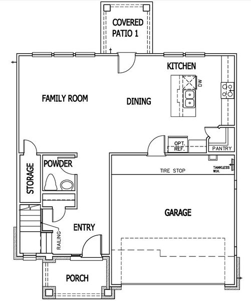 2D floor plan layout of this home in Park Hill Commons, San Antonio, TX (Image 2). 2D floor plan layout of this home in Park Hill Commons, San Antonio, TX (Image 2).
