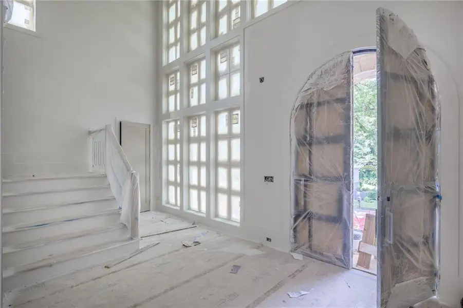 In-progress construction of a new home in , Brookhaven, GA (Image 16).
