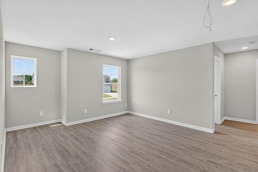 Spacious, unfurnished interior of a new home in Austin Ridge, Commerce (Image 28). Spacious, unfurnished interior of a new home in Austin Ridge, Commerce (Image 28).