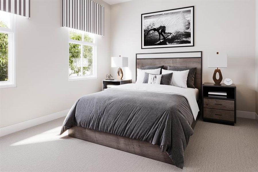 Representative furnished interior of a home built from the Serena by Ryan Homes in Lake Mattie Preserve Estates, Auburndale (Image 12). Representative furnished interior of a home built from the Serena by Ryan Homes in Lake Mattie Preserve Estates, Auburndale (Image 12).