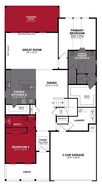 2D floor plan layout of this home in Venado Crossing, Cibolo, TX (Image 2). 2D floor plan layout of this home in Venado Crossing, Cibolo, TX (Image 2).