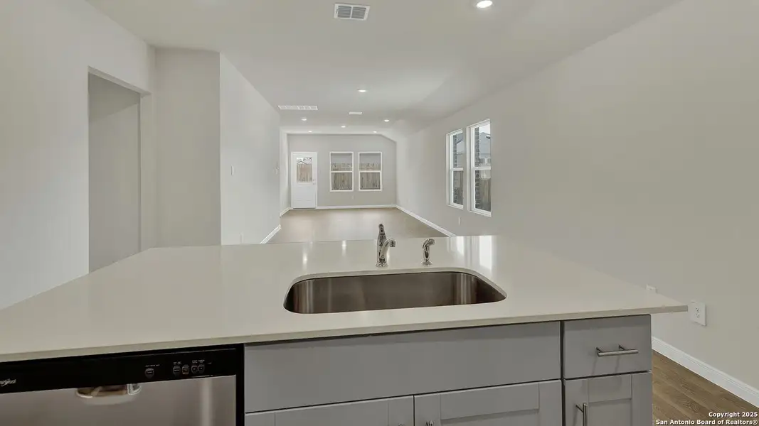 Furnished interior view inside a new home in Whisper South, San Marcos (Image 5).