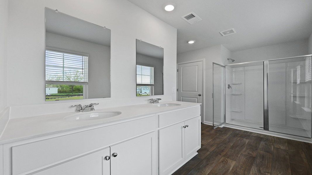 Furnished interior view inside a new home in The Ranch, Holly Hill (Image 11).