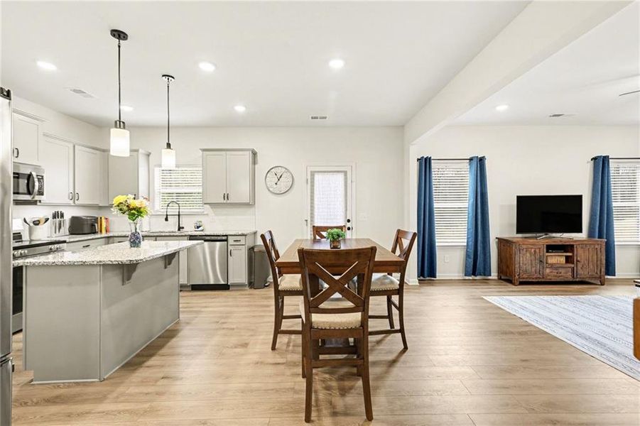 Furnished interior view inside a new home in Morgan Landing, Carrollton (Image 17).