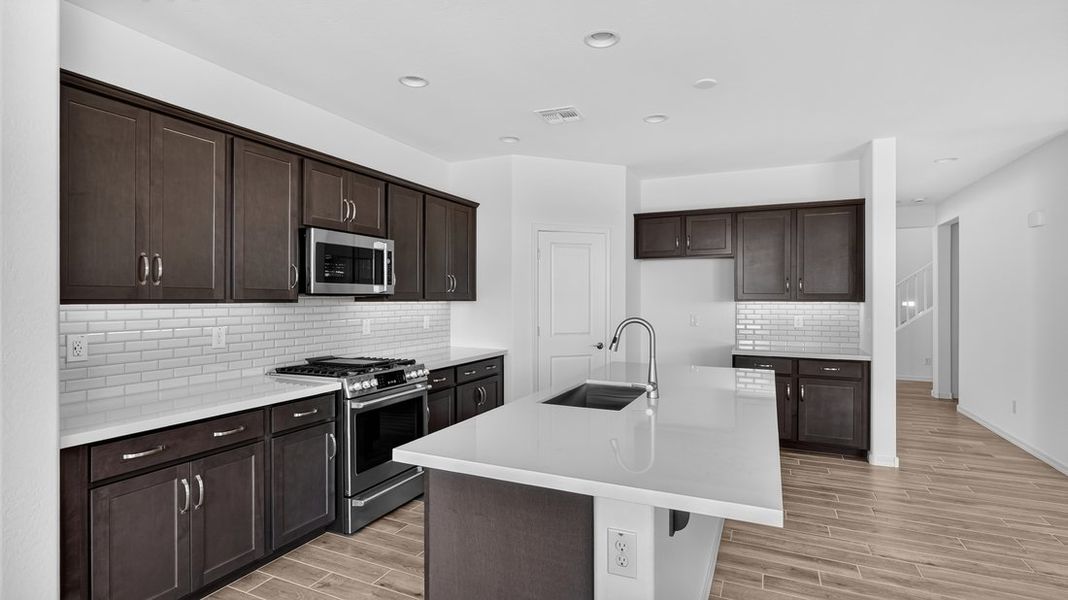 Furnished interior view inside a new home in Allen Ranches, Litchfield Park (Image 8).