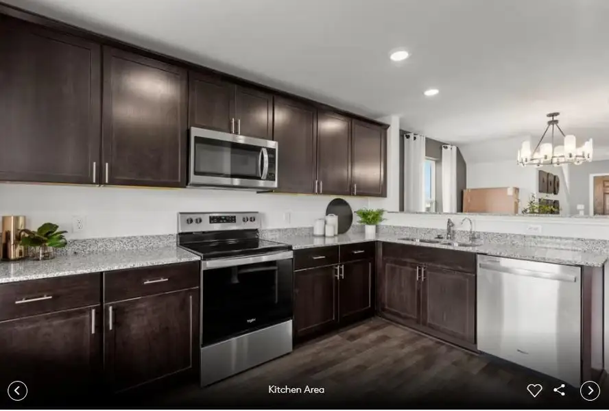 Interior photos- Photo of Pulte model home with same floor plan, not of actual home listed.