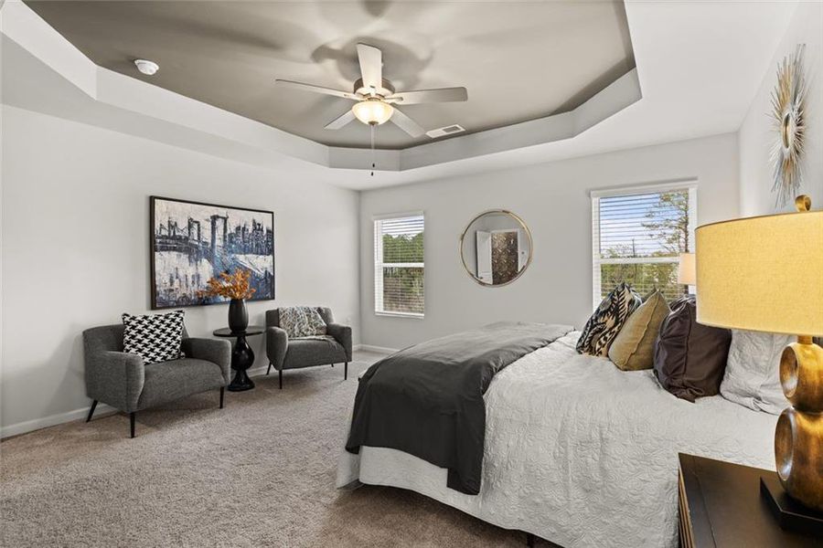 Furnished interior view inside a new home in Reeves Park, Stockbridge (Image 8).