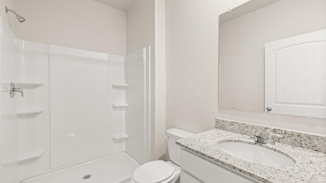 Furnished interior view inside a new home in Northberry, Rome (Image 10).