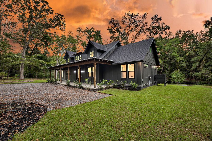 Front exterior of a new home in , Johns Island, SC, highlighting curb appeal (Image 28).