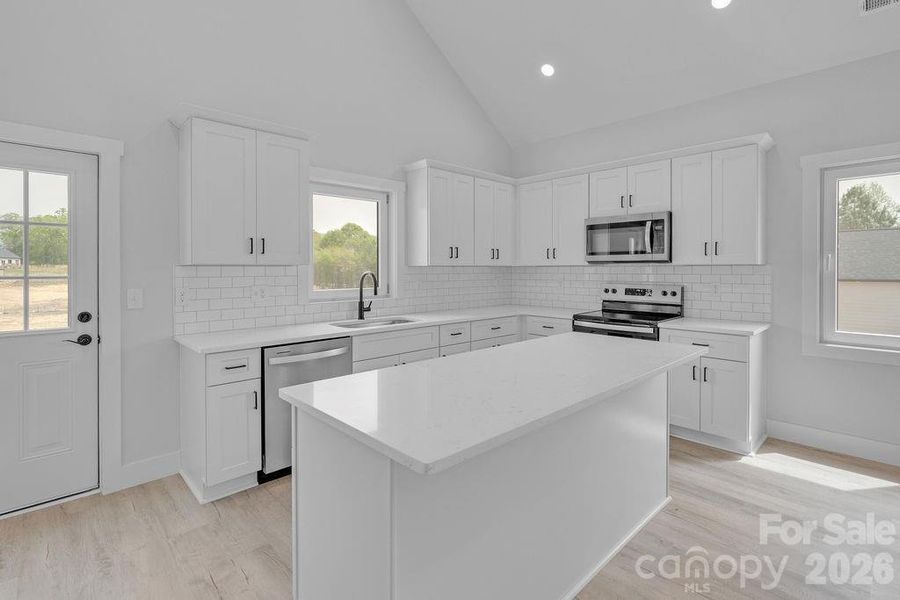 Furnished interior view inside a new home in , Lincolnton (Image 5). Furnished interior view inside a new home in , Lincolnton (Image 5).