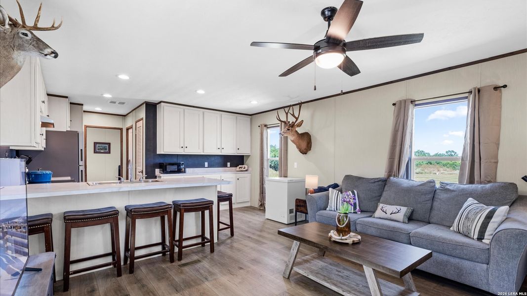Furnished interior view inside a new home in , La Vernia (Image 12). Furnished interior view inside a new home in , La Vernia (Image 12).