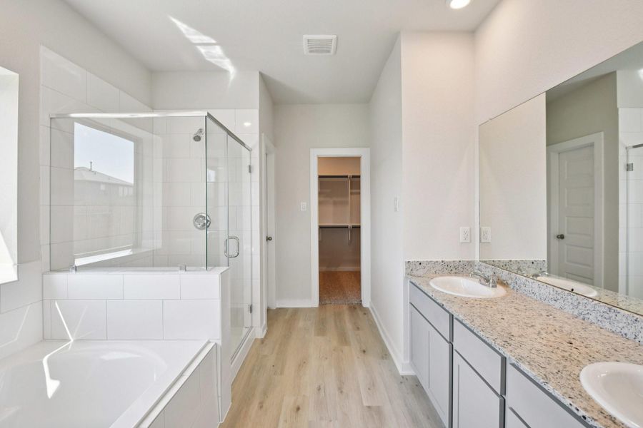 Furnished interior view inside a new home in Splendora Fields, Splendora (Image 13).