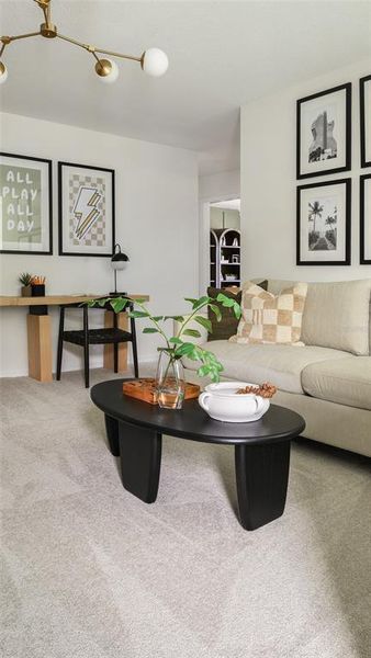 Furnished interior view inside a new home in Pasadena Ridge, Zephyrhills (Image 14).