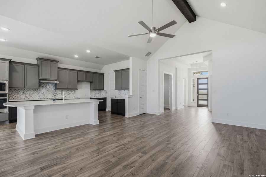 Furnished interior view inside a new home in Sienna Lakes, San Antonio (Image 7).