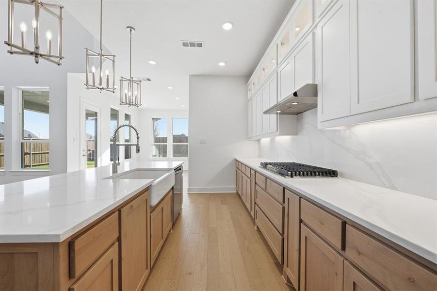 Furnished interior view inside a new home in Wildflower Ranch: 50ft. lots, Dish (Image 9). Furnished interior view inside a new home in Wildflower Ranch: 50ft. lots, Dish (Image 9).