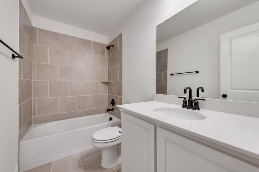 Representative furnished interior of a home built from the Granary by Pacesetter Homes in La Terra at Uptown Celina, Celina (Image 12).