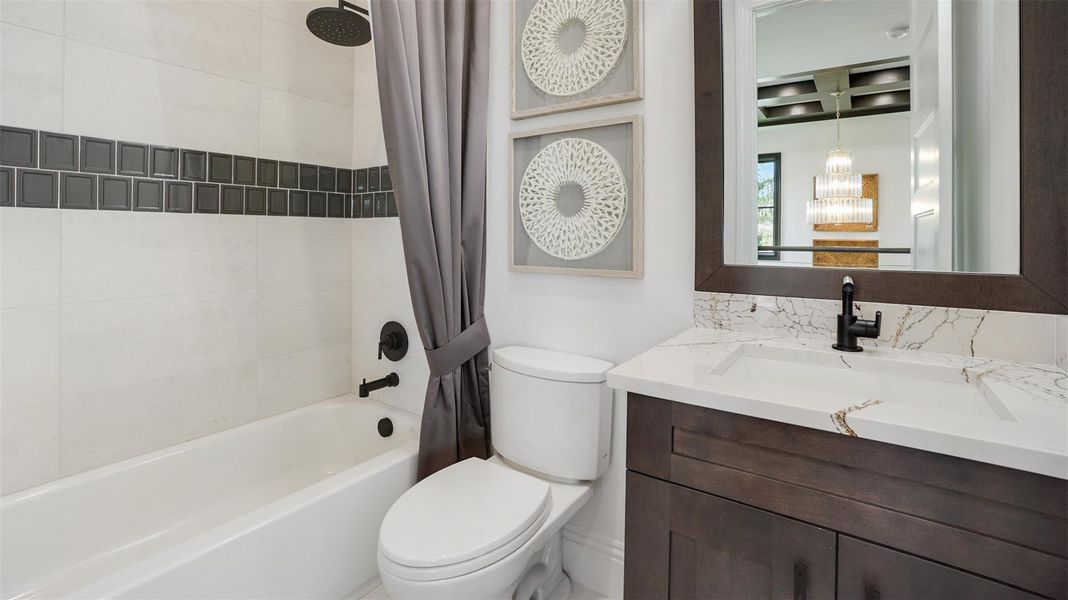 Furnished interior view inside a new home in Artistry Palm Beach, Palm Beach (Image 26).