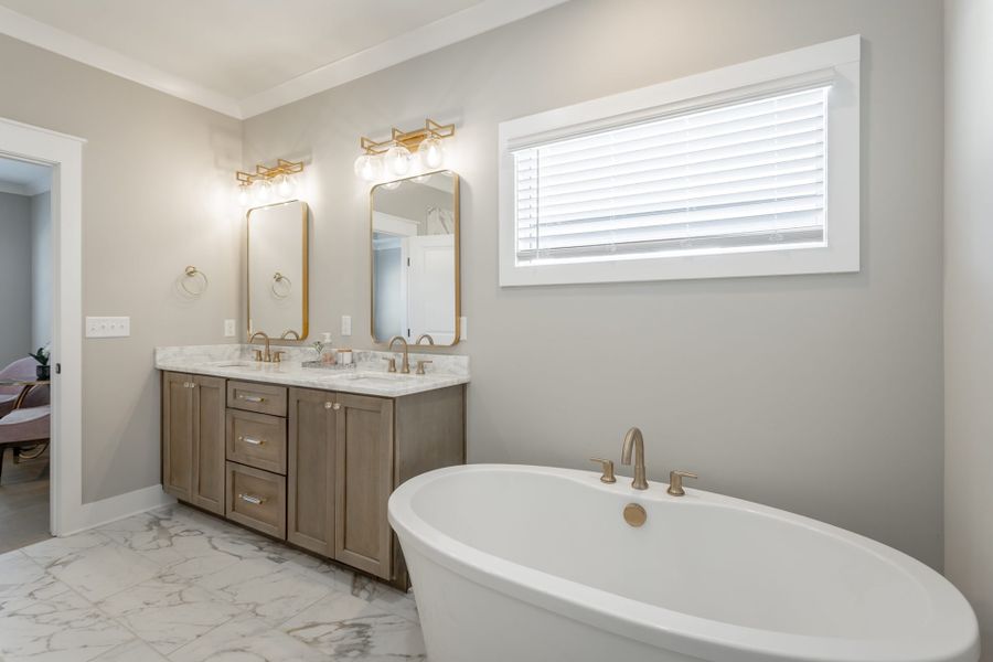Representative furnished interior of a home built from the Autumnbrook A by Riverstone Construction, LLC in Pine Ridge, Soddy-Daisy (Image 15).
