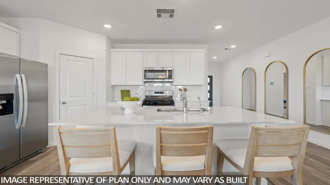 Furnished interior view inside a new home in Sunterra Lakes, Brookshire (Image 11).