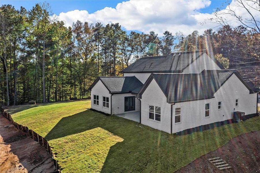 Front exterior of a new home in , Atlanta, GA, highlighting curb appeal (Image 41).