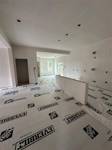 In-progress construction of a new home in , Van Alstyne, TX (Image 3).