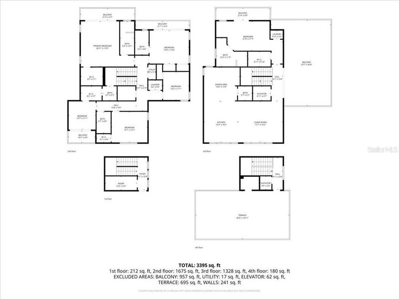 2D floor plan layout of this home in , Englewood, FL (Image 7).