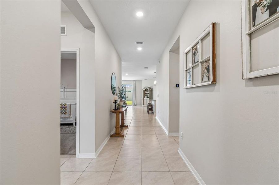 Furnished interior view inside a new home in Riverstone, Land O' Lakes (Image 8). Furnished interior view inside a new home in Riverstone, Land O' Lakes (Image 8).
