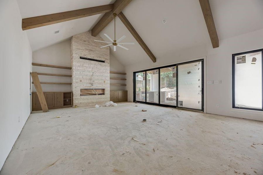 In-progress construction of a new home in , Highland Village, TX (Image 4). In-progress construction of a new home in , Highland Village, TX (Image 4).