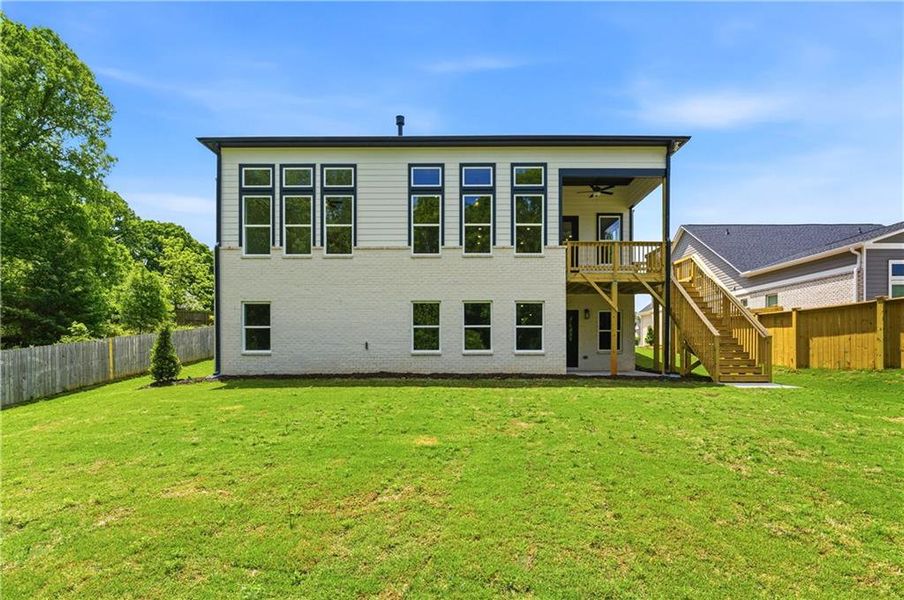 Exterior details and patio area of a home in , Cumming (Image 22).