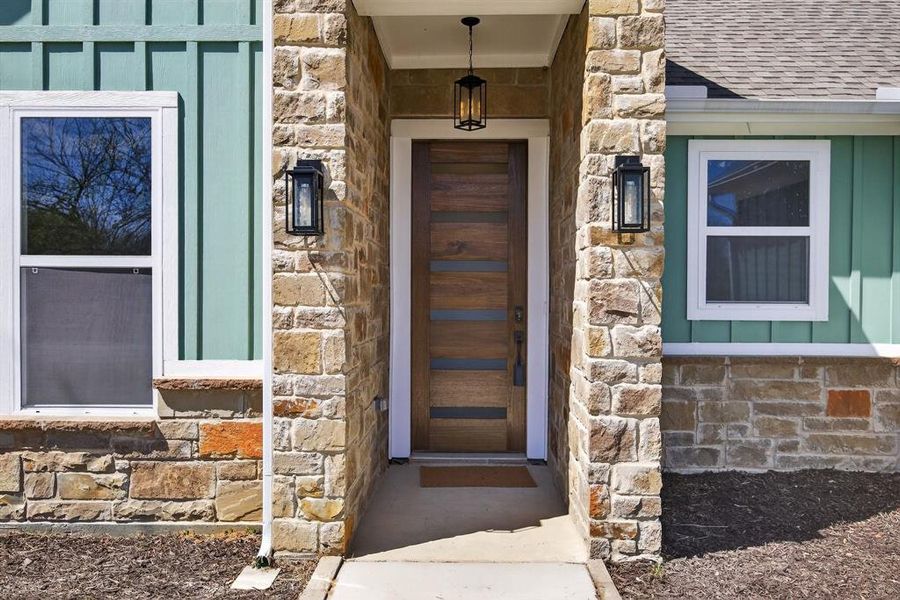Exterior details and patio area of a home in , Mansfield (Image 3). Exterior details and patio area of a home in , Mansfield (Image 3).