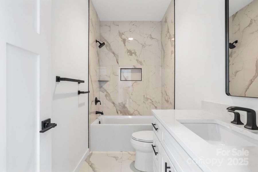 Furnished interior view inside a new home in , Flat Rock (Image 9).