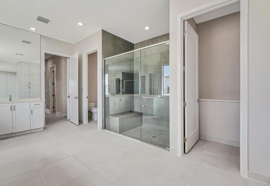 Furnished interior view inside a new home in Apex at Avenir, Palm Beach Gardens (Image 51). Furnished interior view inside a new home in Apex at Avenir, Palm Beach Gardens (Image 51).