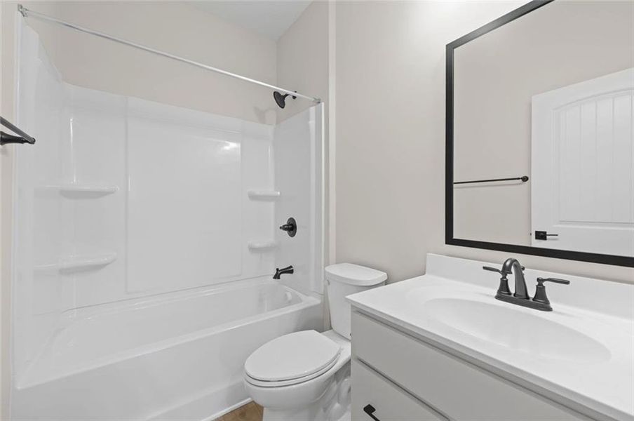 Furnished interior view inside a new home in Easton Park, Dallas (Image 5). Furnished interior view inside a new home in Easton Park, Dallas (Image 5).