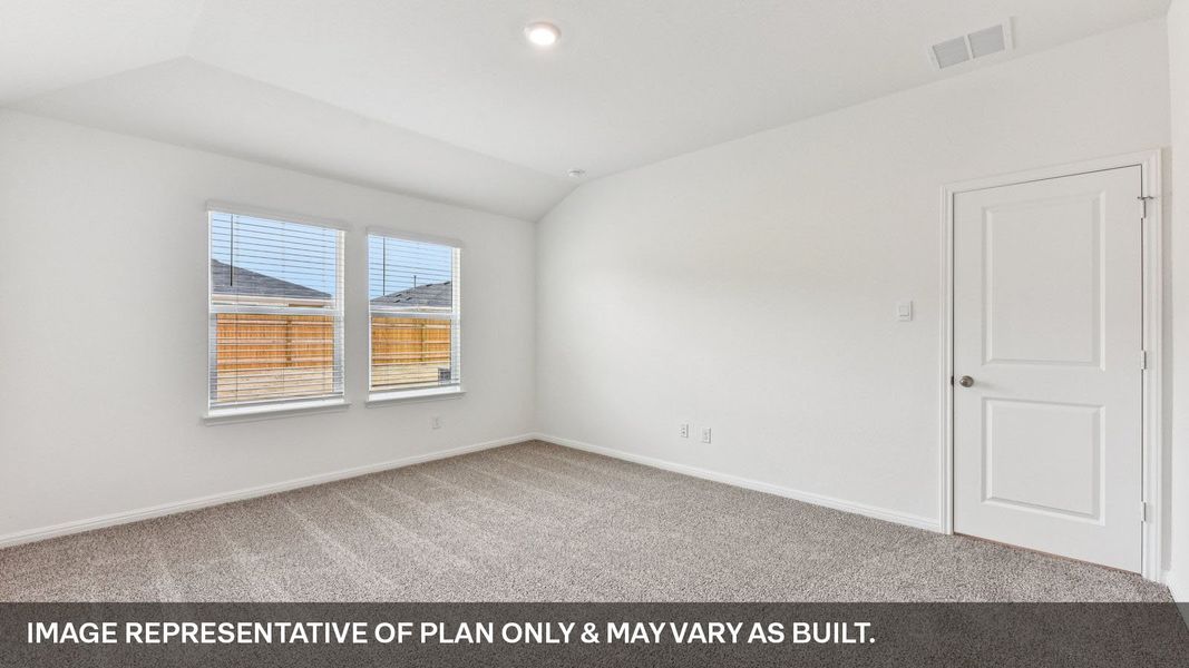 Representative unfurnished interior of a home built from the The Glendale by D.R. Horton in Southgrove, Kyle (Image 32).