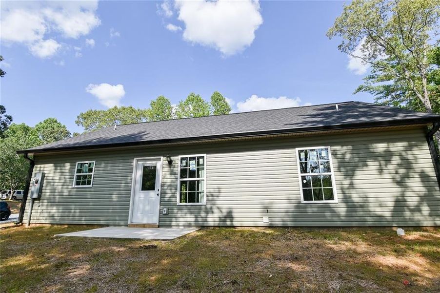 Front exterior of a new home in , Dahlonega, GA, highlighting curb appeal (Image 19).