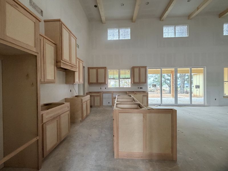In-progress construction of a new home in Monarch Manor, Poolville, TX (Image 24).