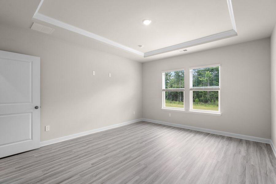 Spacious, unfurnished interior of a new home in Cypress Ridge - The Coastline Series, Longs (Image 23).