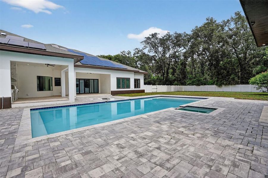 Exterior details and patio area of a home in , Wesley Chapel (Image 25). Exterior details and patio area of a home in , Wesley Chapel (Image 25).